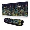 Tappetino per mouse da scrivania con tema fiori e alberi per ufficio/gioco 300x600x2 mm (n. 2)