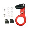 Bicycle Front Derailleur Single-Plate Positive Negative Tooth Chain Guide, Color: BB Center Shaft Model Red