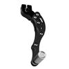 BSG-011 Universal CNC Aluminum Alloy Shift Lever Motorcycle Start Lever(Black)