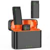 Microfono wireless Lavalier 3 in 1 JMARY MW16 da 3,5 mm, tipo C, 8 pin, 2,4 GHz