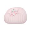 ICARER FAMILY IF-YD01 Lampada da comodino in silicone con luce notturna a forma di cartone animato, per la pappa del bambino (rosa)