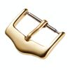 Accessori per orologi per orologi per orologi per orologio per orologio per orologio a triangolo in acciaio inossidabile: colore: 20 mm oro