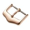 Accessori per orologi per orologi per orologi per orologio per orologio per orologio a triangolo in acciaio inossidabile, colore: 20 mm oro rosa