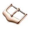 Accessori per orologi per orologi per orologi per orologio per orologio per orologio a triangolo in acciaio inossidabile, colore: 12 mm oro rosa