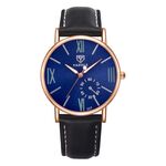 Yazole 327 cinghia orologio da signore luminose impermeabili (blu+nero)