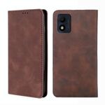 Per Alcatel 1B 2022 Selva della pelle Magnetico Flip Orizzontale Custodia per telefono (marrone scuro)