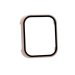 Per OPPO Watch 2 46mm PC + custodia protettiva per orologio in vetro temperato (rosa)