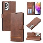 Per Samsung Galaxy A73 5G Case di telefono in pelle Flip Classic Flip (Brown)