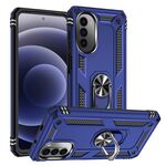 Per Motorola Moto G52 Shockproof TPU + Piclo Piclo Custodia (blu)