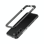 Per Samsung Galaxy S22 5G Aurora Series Protector + Telective Telective Case di protezione (Silver nero)