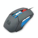 MOS9T 9 tasti 1600dpi Mouse Usk-in Cust-in Income del mouse Uumidità di temperatura, Lunghezza del cavo: 2M