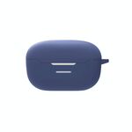 Custodia protettiva in silicone auricolare Bluetooth per JBL Endurance Race (blu scuro)