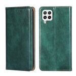 Per Samsung Galaxy A22 4G Gloss Gollo di pelle magnetica in pelle magnetica (verde)