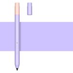 Serie di colori a contrasto Custodia protettiva in silicone liquido per lenovo xiaoxin (lavanda viola)