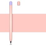 Serie di colori contrastanti Custodia protettiva in silicone liquido per Honor Magic Pencil 2 (Pink)