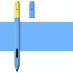 Serie di colori contrastanti Custodia protettiva in silicone liquido per Microsoft Surface Pen (Sky Blue)