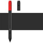 Serie di colori contrastanti Custodia protettiva in silicone liquido per Microsoft Surface Pen (nero)