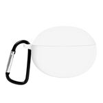 Custodia protettiva in silicone liquido auricolare per omaggi Huawei 5i (bianco)