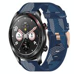 Per onore orologio da sogno 22mm nylon watch watch (blu)