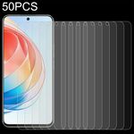 50 pezzi per Honor X40i 0.26mm 9H 2.5D Pellicola in vetro temperato