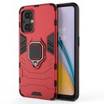 Per OnePlus Nord N20 5G PC + Custodia per cellulare antiurto TPU (rosso)