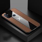 Per OnePLUS Nord N100 Xinli Stitching Texture Texture TPU Antiopricoltore Telefono TPU (Brown)