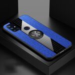 PER ONEPLUS NORD N10 5G Xinli Custodia per cuciture Telefono TPU con supporto ad anello (blu)