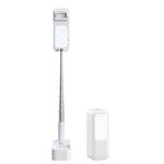V6 360-Gradi Rotante Lampada dal vivo a doppia faccia (bianco)