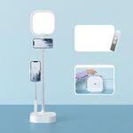 V8 Dual-camera Camera a 360 gradi Light-Rieming Light Stand live, Spec: Holder + Remote + Borsa di stoccaggio
