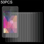 50 PCS 0,26 mm 9h 2.5D film in vetro temperato per Tecno S1