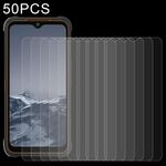 50 PCS 0.26mm Film in vetro temperato 9h 2.5D per AGM Glory G1 SE