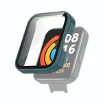 Per Xiaomi Redmi Watch 2 Lite PC + custodia protettiva in vetro temperato (ago di pino verde)