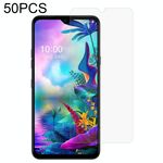 50 PCS 0.26mm Film in vetro temperato 9h 2.5D per LG V50S Thinq 5G