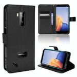 Per Ulefone Armor X9 Diamond Texture custodia in pelle (nero)