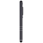 Penna da scrittura del telefono cellulare di tre anelli universali (nero)