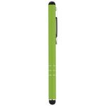 Penna da scrittura del telefono cellulare di tre anelli universale (verde)