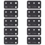 Per OPPO A55 5G PEMM00, PEMM20, PEMT00, PEMT20 Obiettivo fotocamera posteriore da 10 pezzi