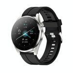 T3 IP68 1,36 pollici Stile di cinturino in silicone Schermo a colori Smart Watch (Argento)