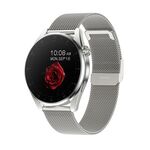 T3 IP68 1,36 pollice Steel Watchband Screen Screen Smart Watch (Argento)