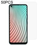 50 PCS 0.26mm 9h Film in vetro temperato per ITEL S16 Pro