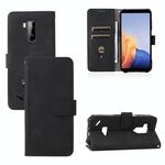 Per Ulefone Armor X9 Skin Feel Magnetic Fibbia in vitello Texture PU Caso del telefono PU (nero)