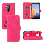 Per Ulefone Armor X9 Skin Feel Magnetic Fibbia in polpaccio Texy PU Custodia per telefono PU (Rose Red)