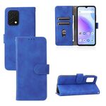 Per Umidigi A11s Skin Feel custodia magnetica in pelle con fibbia magnetica (blu)