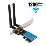 1200 Mbps 5G / 2.4G Dual Band PCIe Scheda di rete wireless PCIE