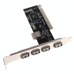 Adattatore per scheda hub da 480 Mbps ad alta velocità USB 2.0 PCI