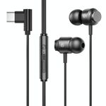 TS902 Metal In-Ear USB-C / Type-C Game Earphone, Lunghezza del cavo: 1,2 m (nero)