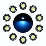10 PCS 0.5W T3 Pannello strumenti LED Light Light Dashboard Lampadina lampadina (Ice Blue Light)
