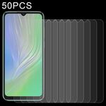 50 pz 0.26mm 9h Film in vetro temperato per BlackView A55 Pro