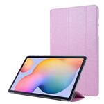 Per Samsung Galaxy Tab S8 / Tab S7 Silk texture flip in pelle custodia in pelle (rosa)