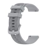 Per Garmin Venu Sq 20mm in fibra di carbonio a strisce a strisce (grigio)